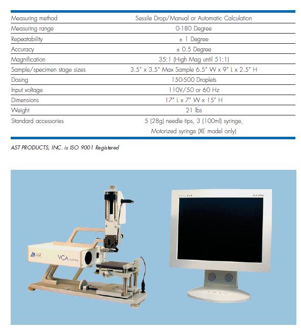 表面張力分析儀 接觸角